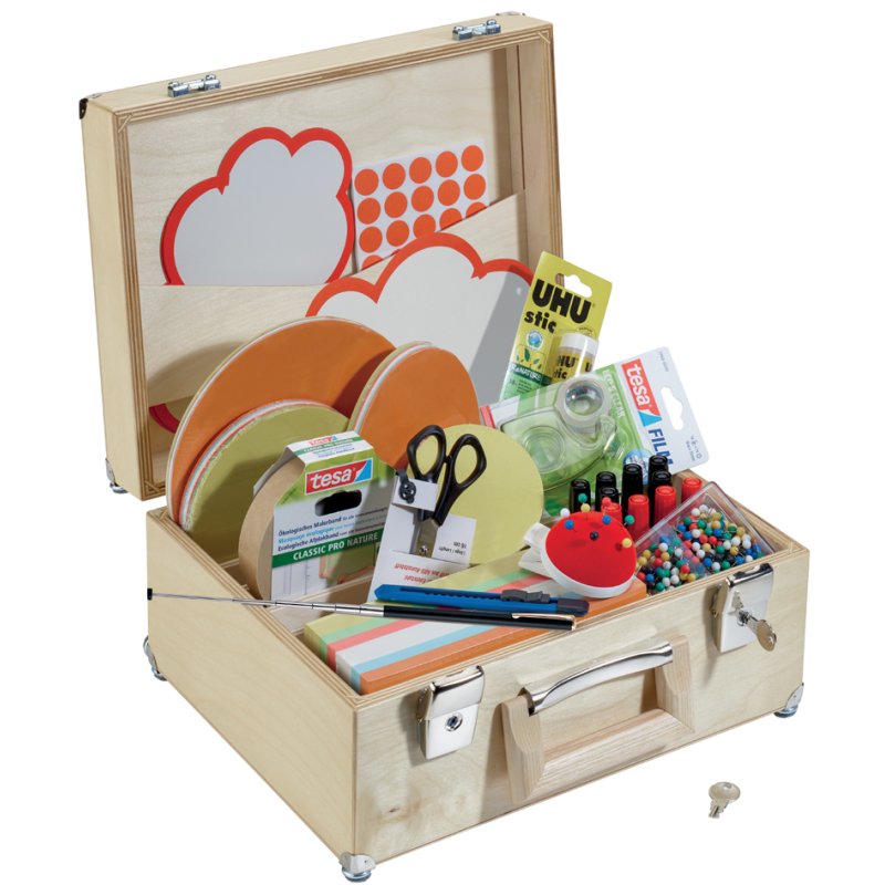 FRANKEN mallette de modération U-Act! Line, bois de bouleau, 2200 pièces