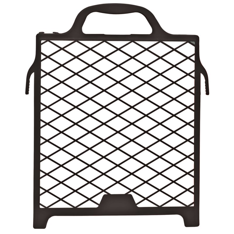 WESTEX verfrooster kunststof, 220 × 250 mm, zwart