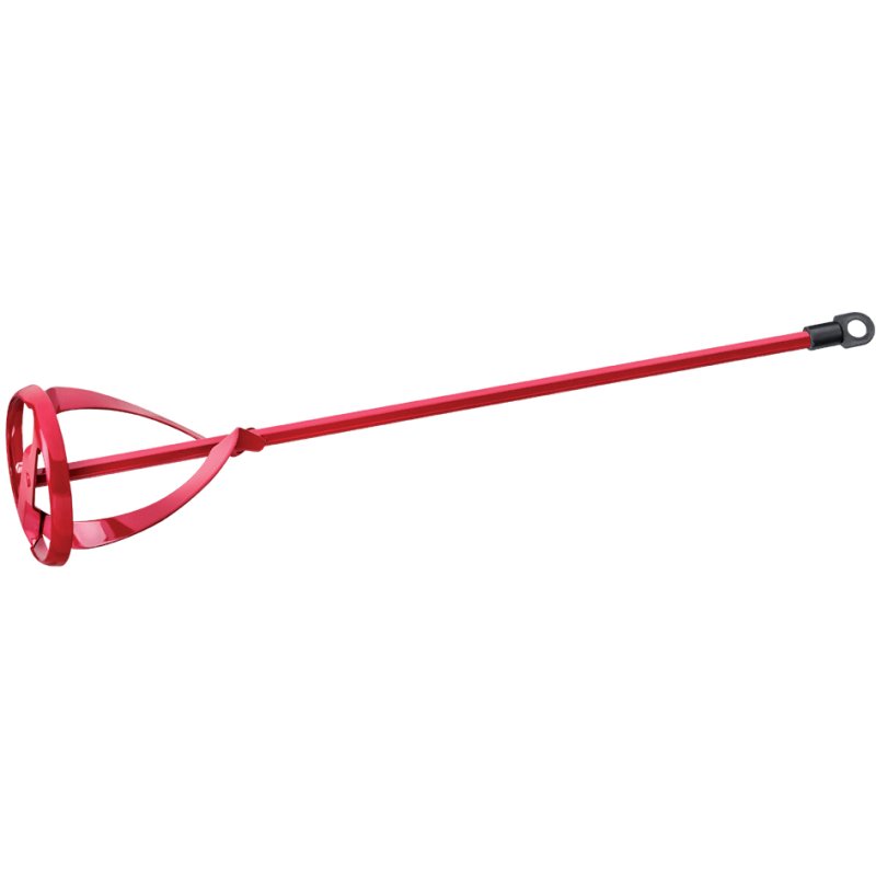 WESTEX bâton mélangeur acier, 85 × 400 mm, rouge, 15 kg