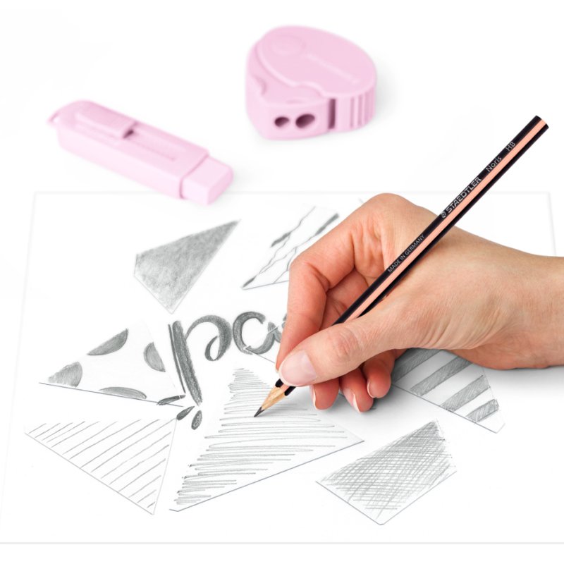 STAEDTLER Noris pastel writing set, 5-piece, in blister pack