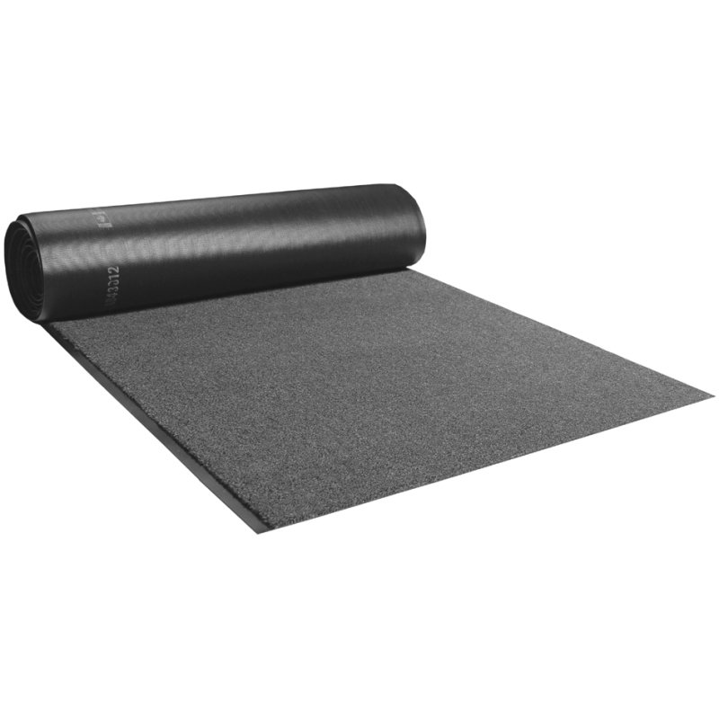 miltex tapis de récupération des salissures EAZYCARE AQUA, gris, 1200 mm × 20 m, 9 mm d'épaisseur