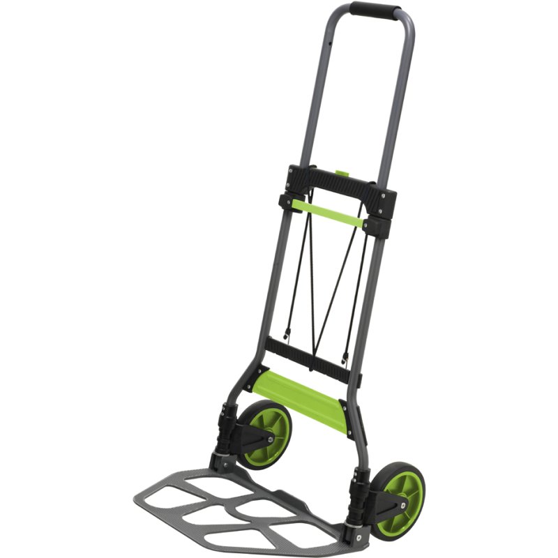Wonday folding trolley, grey/green