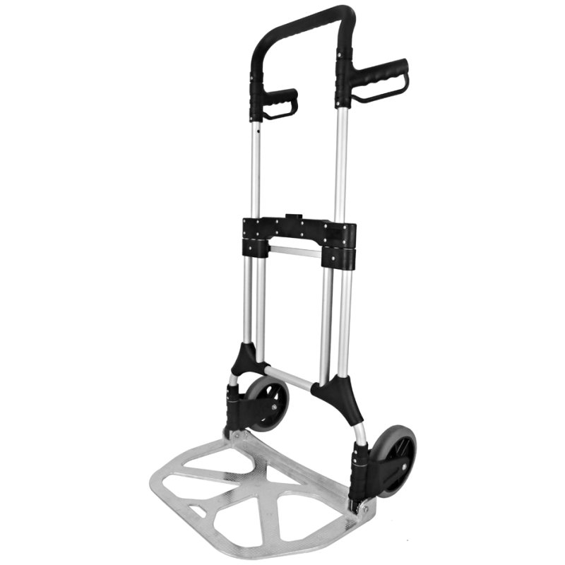 Wonday folding sack truck, black/silver, aluminium