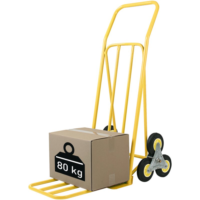 Wonday transportkar, 80 kg draagkracht, oranje