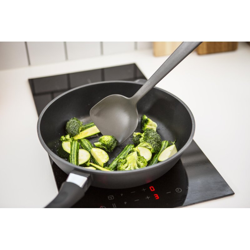 GastroMax wokspatule Chef's Choice, grijs, extra lang, hittebestendig tot 260°C