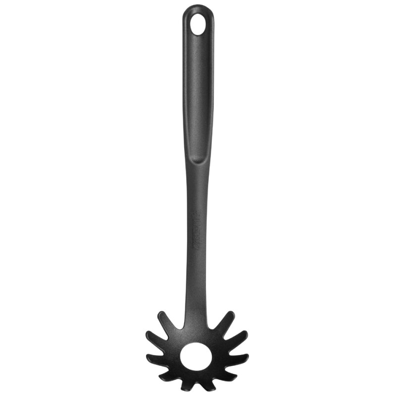 GastroMax pastaspaan, zwart, hittebestendig tot 260°C, 30 cm