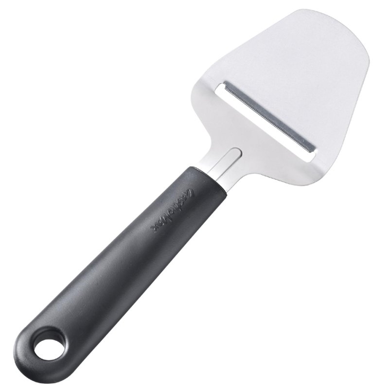 GastroMax kaasschaaf, zwart/roestvrij staal, PP materiaal, 75×15×215 mm