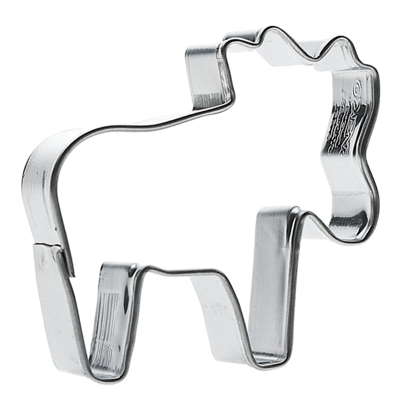 GastroMax uitsteekvormpje haas, roestvrij staal, 100 mm hoog
