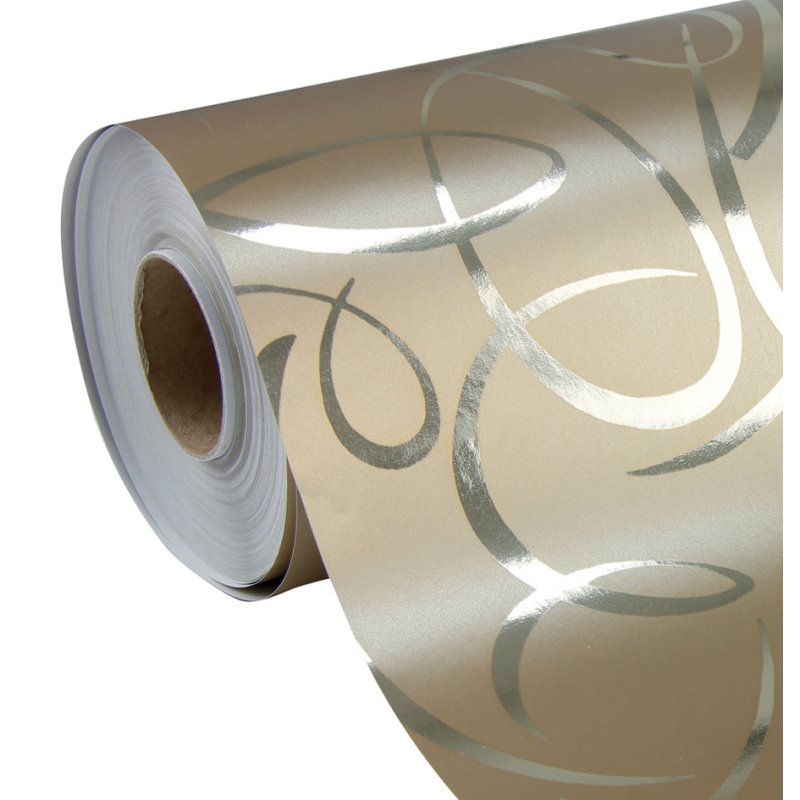 Clairefontaine papier cadeau Arabesque, rouge, 700 mm × 50 m, secarerol