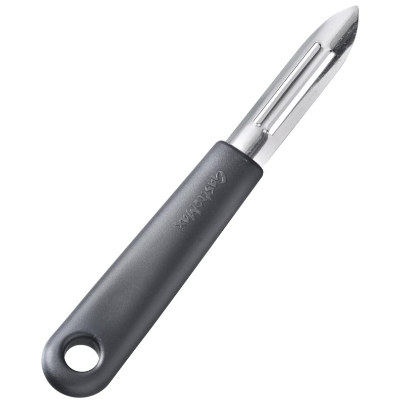 GastroMax aardappelschiller, zwart/roestvrijstaal, PP materiaal, 185 mm