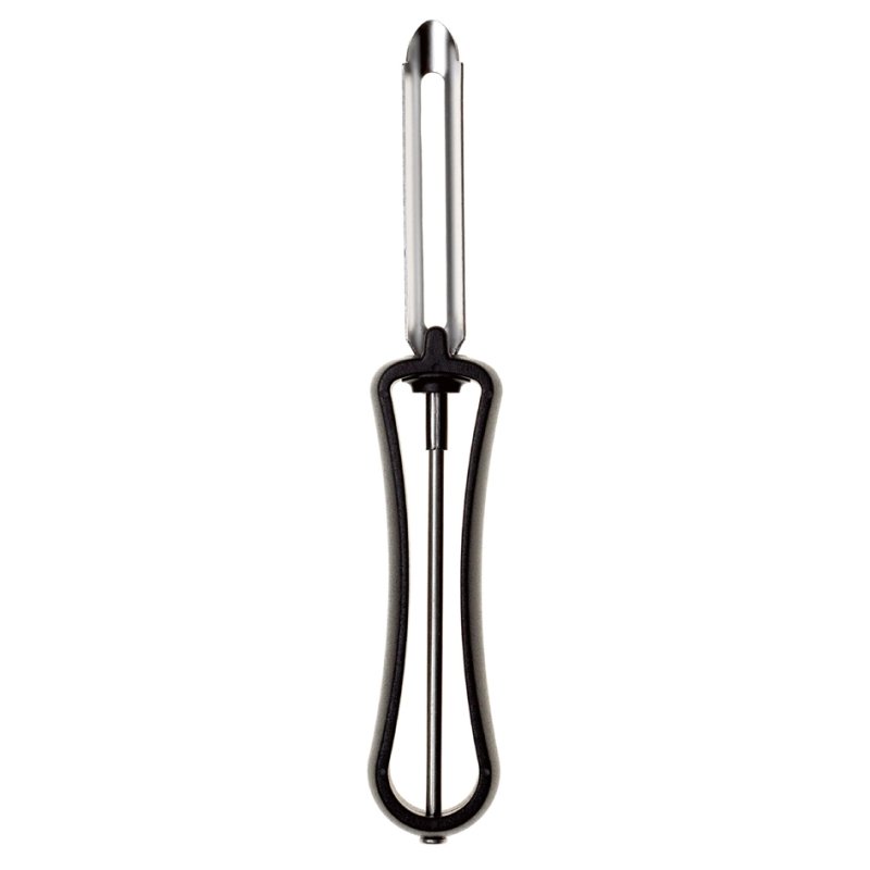 GastroMax dunschiller, beweegbare mesjes, zwart/edelstaal, 160 mm