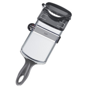 GastroMax groentesnijder mandoline, zwart, 120×45×300 mm