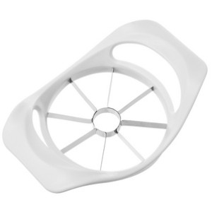 GastroMax appeldeler, wit, ABS, 195×135×45 mm