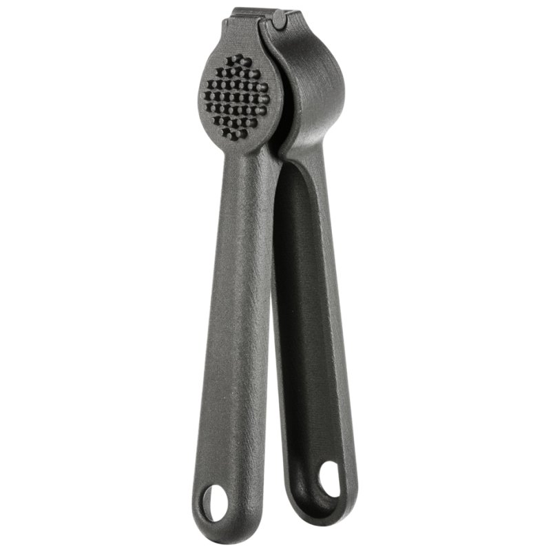 GastroMax knoflookpers, zwart, PA materiaal, 70×50×230 mm
