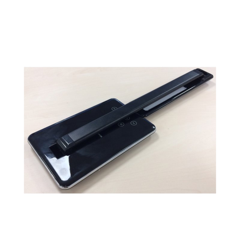 UNiLUX LED desk lamp LINKA, dimmable, black, USB charging function