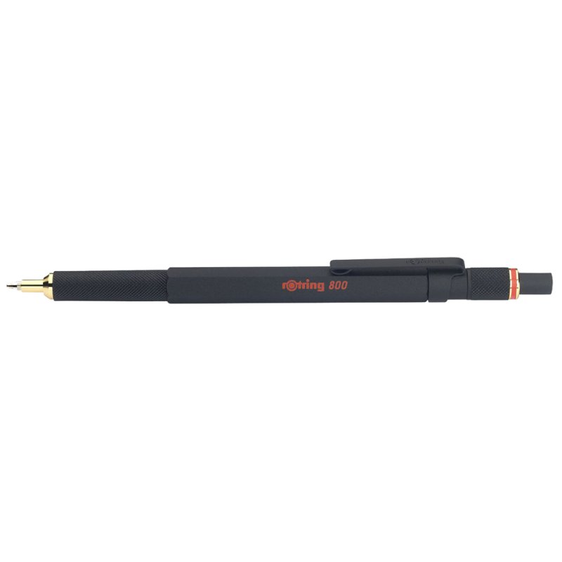Rotring stylo à bille 800, mécanisme à poussoir, argenté