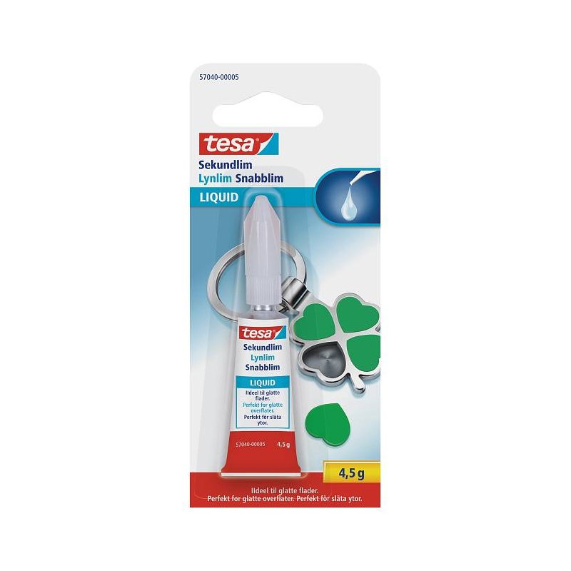 tesa liquid super glue, tube, 4.5 g