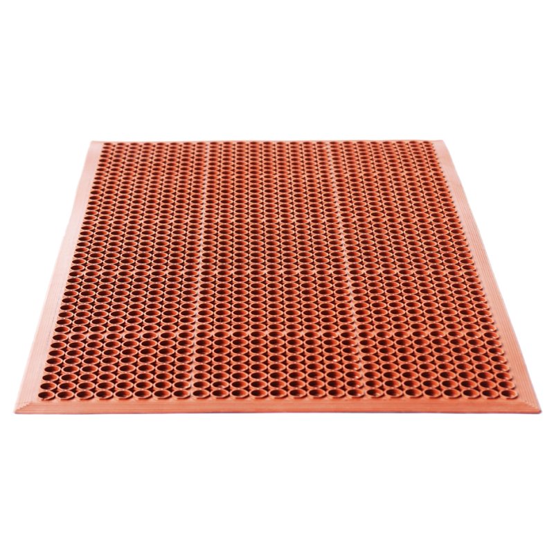 miltex werkplekmat Yoga Grip Food, 900×1500 mm, rood, 13 mm