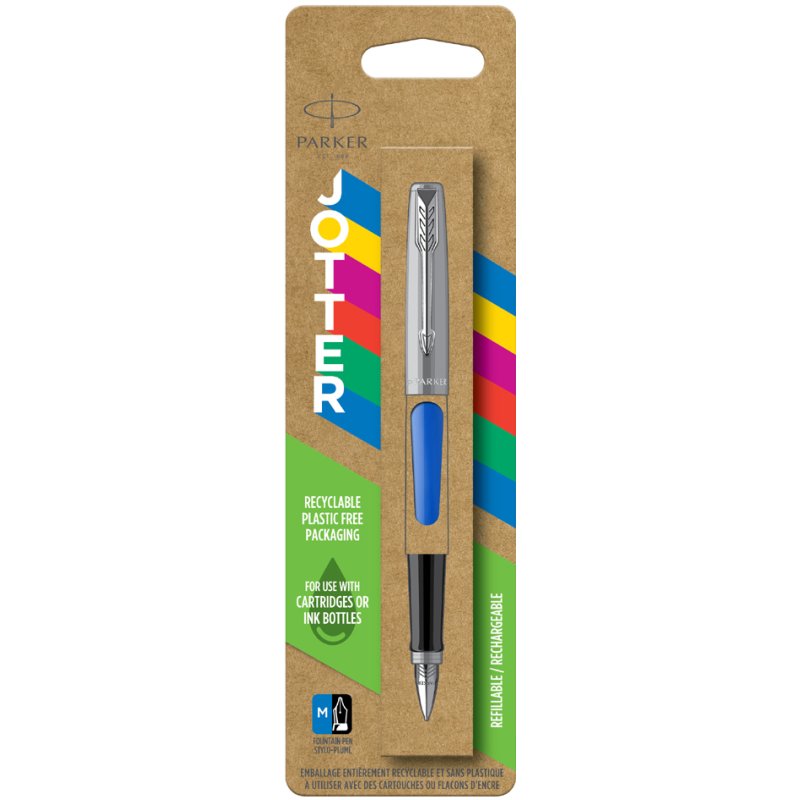 PARKER stylo JOTTER ORIGINALS, bleu, pointe moyenne, Édition Spéciale