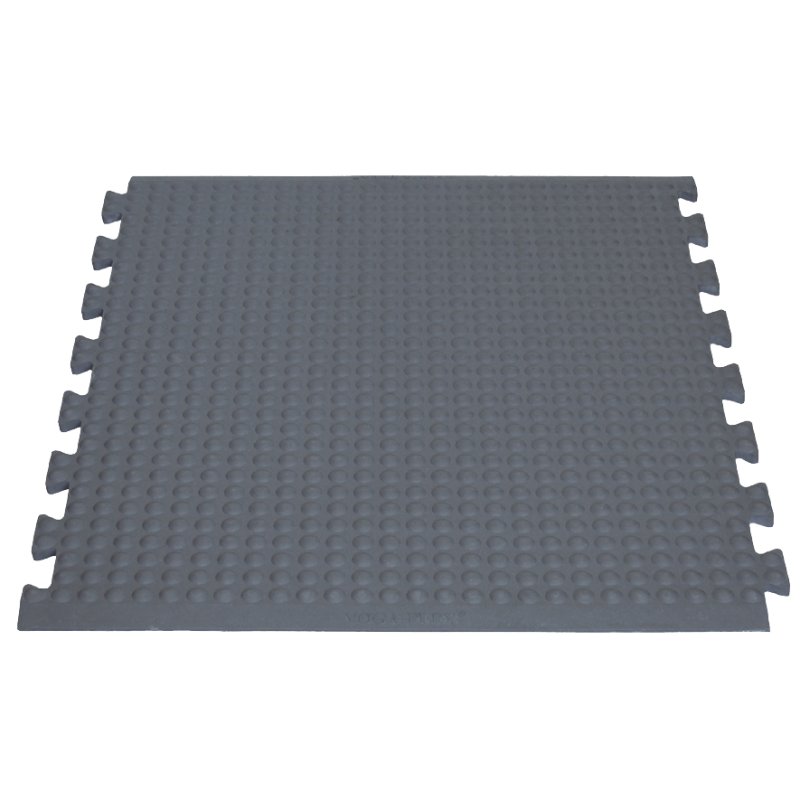 miltex tapis de yoga Basis Flexible, 600×900 mm, gris, 14 mm