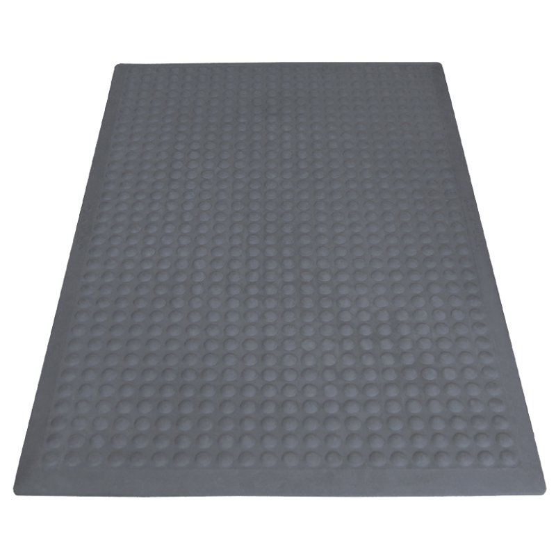 miltex tapis de yoga Basis Flexible, 600×900 mm, gris, 14 mm