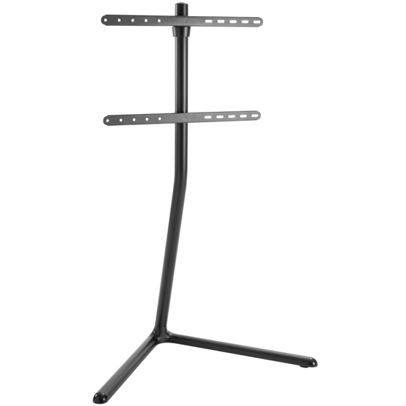 LogiLink TV Stand, 49–70 inch, V-foot, chrome