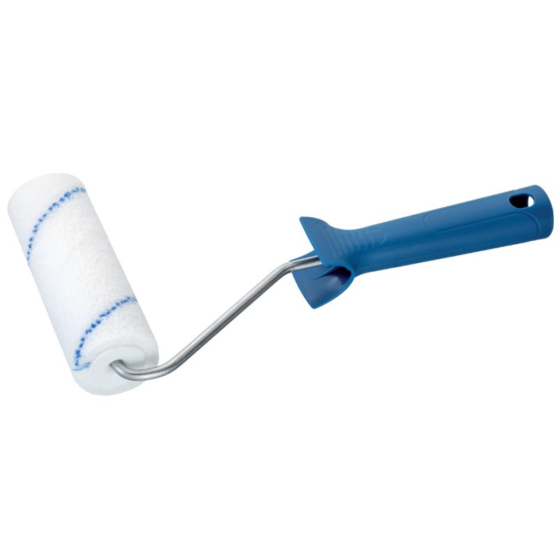 WESTEX rouleau de peinture microfibre, 100 mm, avec support, hauteur de poil 8 mm
