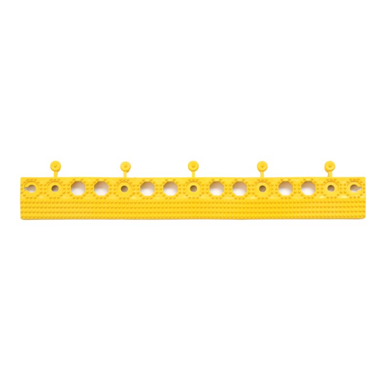 Miltex bande de finition Yoga Grip Ultra, jaune, 500×60 mm, 4 pièces