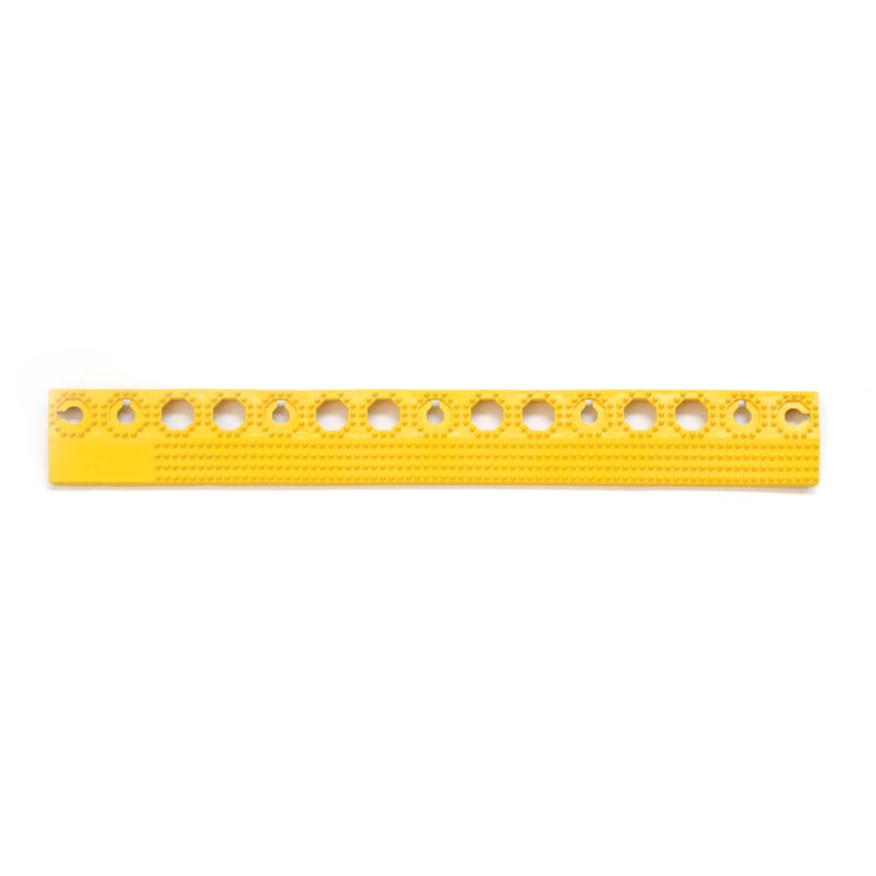 Miltex bande de finition Yoga Grip Ultra, jaune, 500×60 mm, 4 pièces