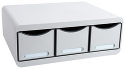 EXACOMPTA ladebox TOOLBOX MAXI, 3 laden, harlekin