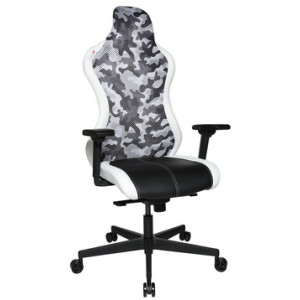 Topstar bureaustoel RS Sport, kunstleder zwart/groen, synchronmechaniek, met armleuningen