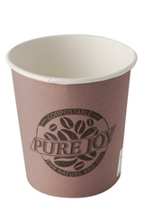PAPSTAR kartonnen drinkbekers 'pure', 0,5 l, naturel, 50 stuks