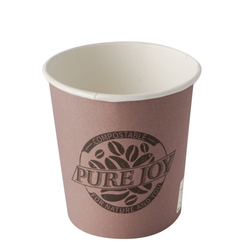 PAPSTAR gobelets en carton 'pure', lilas, 0,1 l, 80 pièces