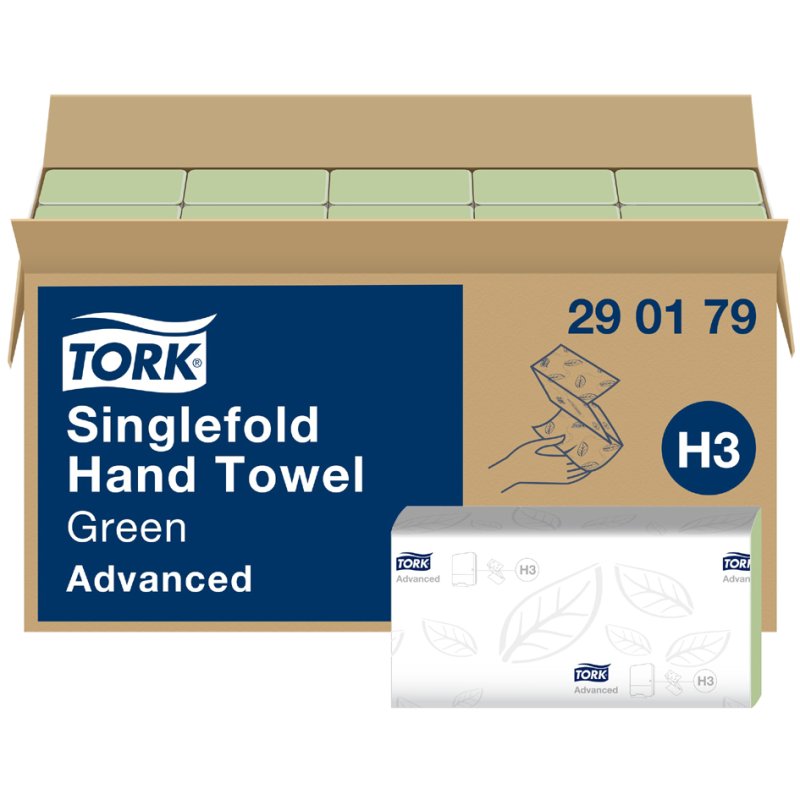 Tork handdoekpapier, Z-vouw, wit, 248 × 230 mm