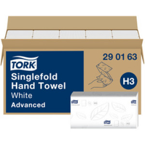 Tork handdoekpapier, Z-vouw, groen, 248×230 mm
