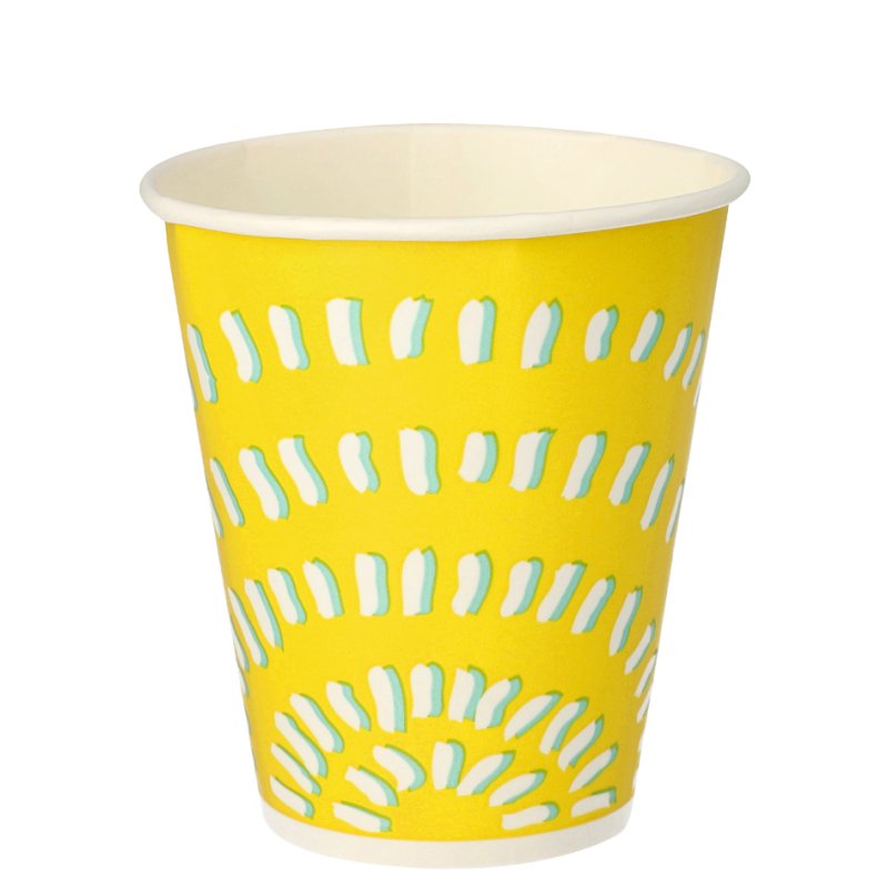STARPAK gobelets en papier 0,2 l, vert, 100 pièces