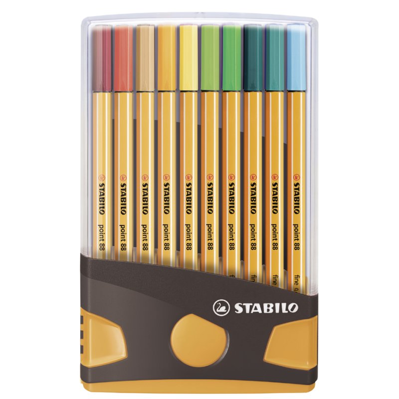 STABILO fineliner point 88 ColorParade, 0,4 mm, 20 pièces