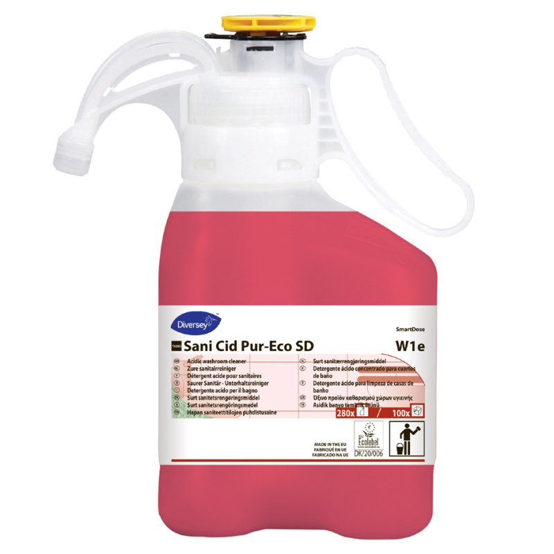 TASKI sanitairreiniger Sani Cid Pur-Eco, citroenzuur basis, 1,4 liter