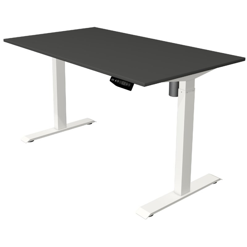 kerkmann bureau assis-debout Move 1, réglage électrique, 1200×800 mm, blanc