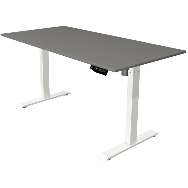 kerkmann bureau assis-debout Move 1, réglage électrique, 1200×800 mm, blanc