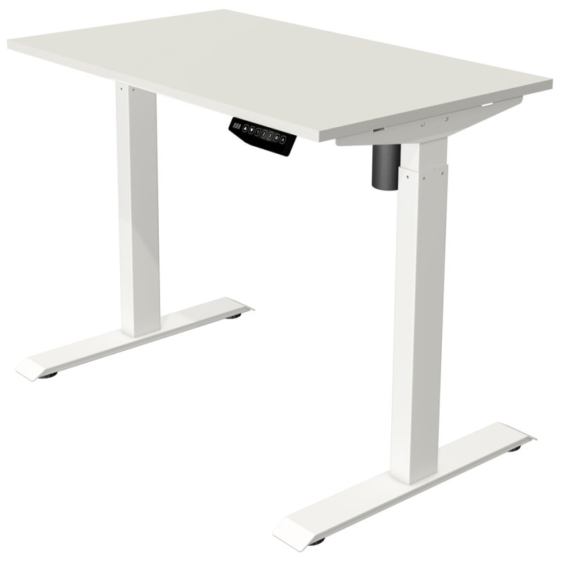 kerkmann bureau assis-debout Move 1, réglage électrique, 1200×800 mm, blanc