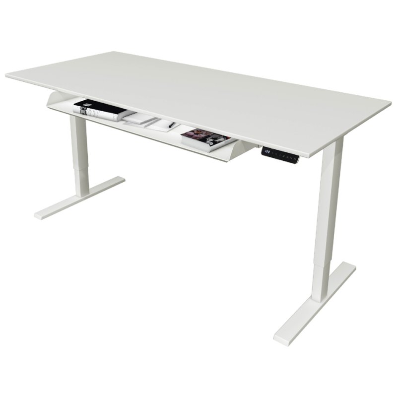 kerkmann bac de rangement Move 3, blanc, extensible, 110×30×8 cm
