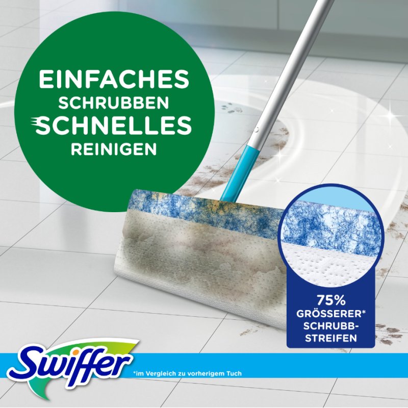 Swiffer vochtige vloerdoekjes navulling, citrusgeur, 24 stuks
