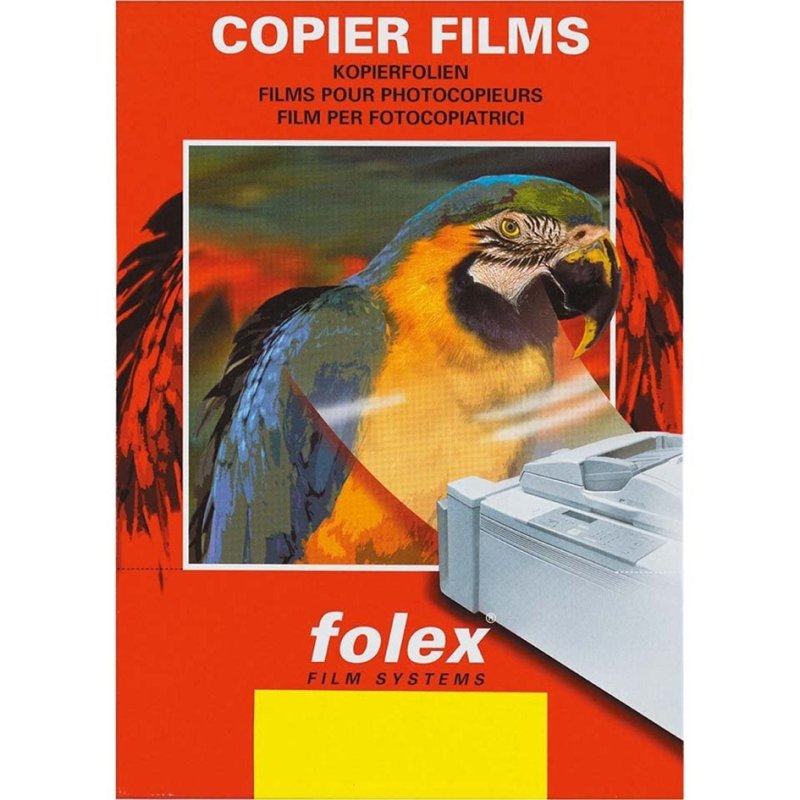 FOLEX kopieerapparaatfolies X-10.0, A4, 100 my, 100 stuks