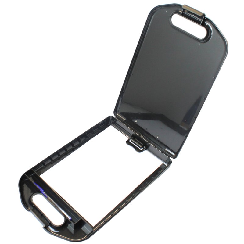 Wonday clipboard with storage compartment, A4, black, 3 mm clip capacity