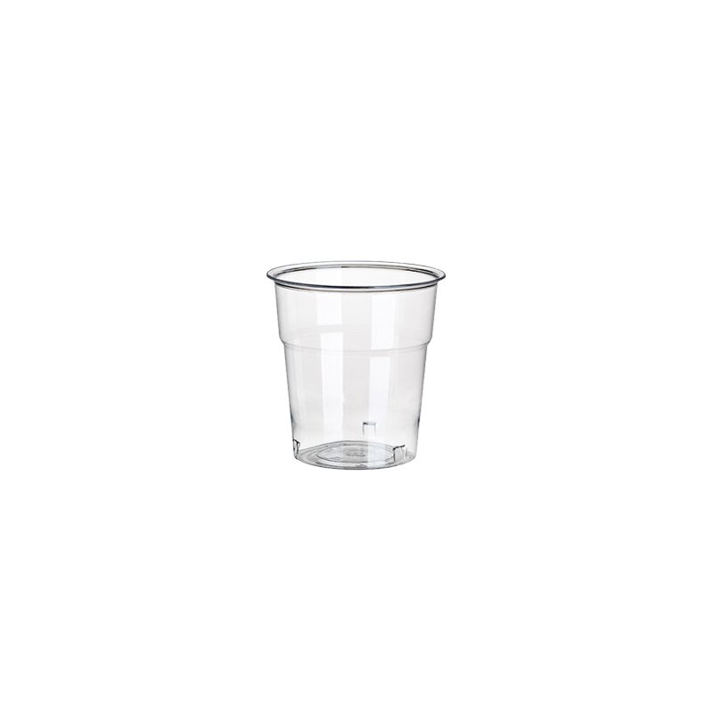 STARPAK gobelets 0,1 litre, transparent, polystyrène, 50 pièces