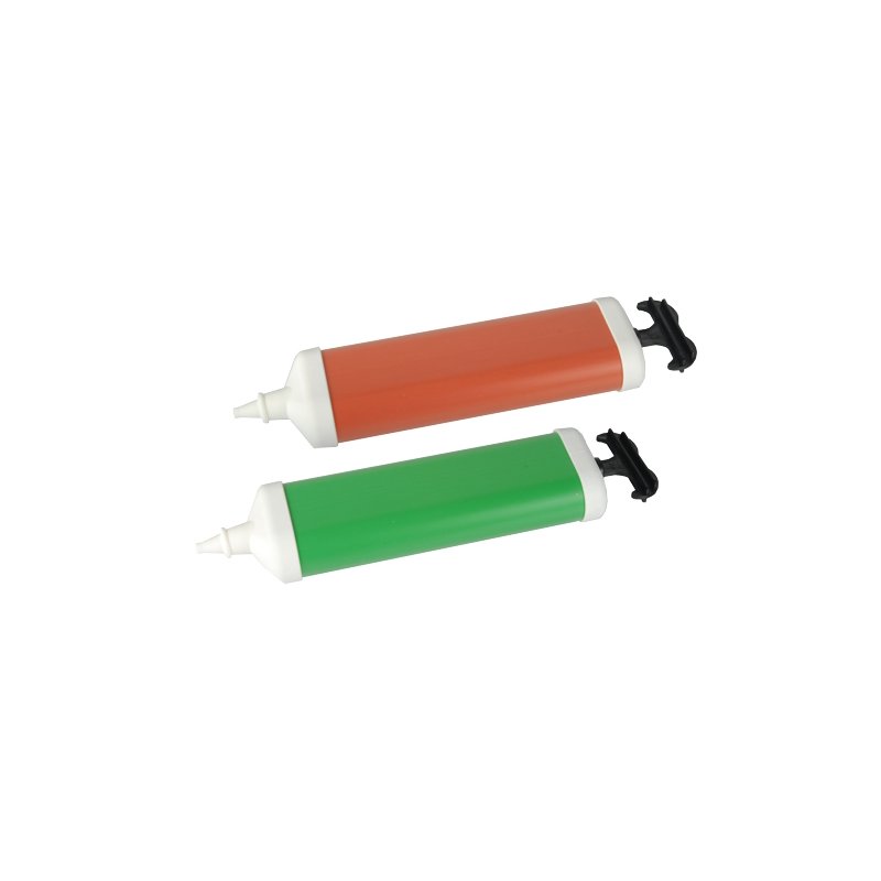 PAPSTAR balloon pump, assorted colours, 260×60 mm