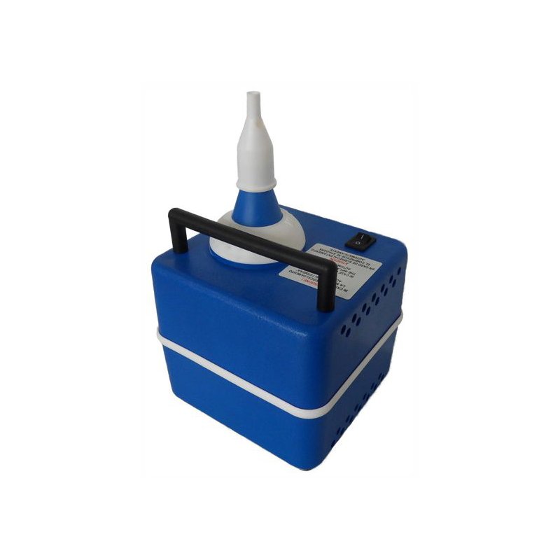 PAPSTAR pompe à ballons électrique, bleu, 400 Watts, plastique ABS
