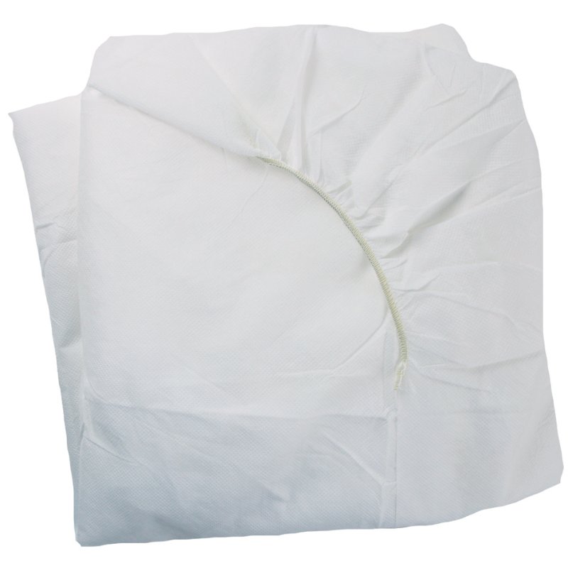 HYGOSTAR matrasbeschermer polypropyleen, wit, 150×240 cm, 5 stuks