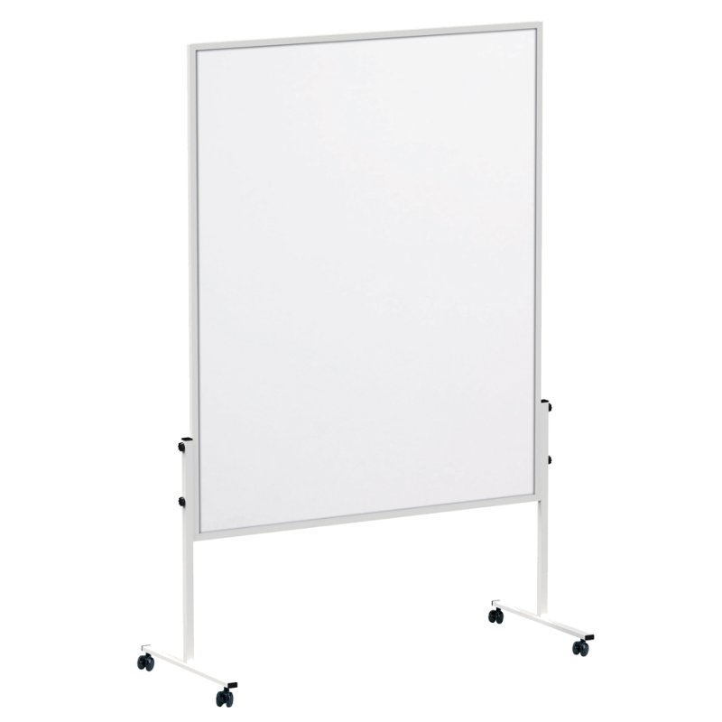 MAUL moderatietafel MAULsolid, wit, magnethaftend, 1500×1200 mm